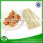 food grade round barbeque bamboo skewers / sticks