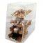 Acrylic Donut & Pastry Display Case - 3 Shelves - Rear Access - Bakery Cabinet