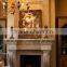 Sandstone fireplace frame