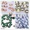 Top Quality Nail art Crsytal 12 colors Resin rhinestones 3D Nail Art decoration Germs wholesale jewelry