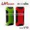 New style auto power bank car jump starter with ResQMe lifehammer 12000mAh