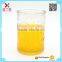 beautiful design round recycled embossed glass candle jar 480ml