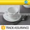 fine China ceramic coffee cup with saucer