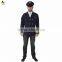 Halloween new design airline pilot uniform cosplay instant costume