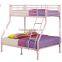 Home Bedroom Furniture Modern Metal Sweet Princess Kids Bunk Bed
