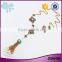 Ethnic gold jewellery square charm pearl drop metal tassel necklace
