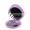Customized Logo Girls Single Mirror with Comb Pocket Makeup Compact Mirror