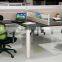 Furniture extruded aluminum metal leg for office desk