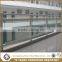 Security indoor glass fence balcony railing for resident and school