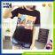 China wholesale spray decoration lovely t- shirt with baby letter