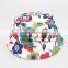 kids floral print bucket hat sun cap