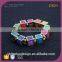 G69875I01 Blood Pressure Control Bluk Custome Bracelet Power Bank Candy Color Ball Cubic Bangles