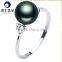 yuansheng brand vintage tahitian pearl Jewelry Type Pearl Rings