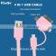 Manufacturer 3 in 1 USB Charger Cable Data USB Cable For Android/ Iphone/ Mirco