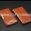 Real cow leather Magnetic flip wallet case for sony xperia z4