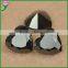 wholesale inlay round black nano precious and semi-precious stones for jewelry