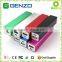 2600mAh portable charger legoo Mini power bank With 12 Colors