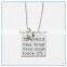 Music Is Who I Am Stainless Steel Necklace