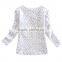 (F5271Y) white nova brand baby girls t shirts printed elsa girls casual t shirts children clothing wholesale