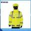 Reflective work jacket men winter