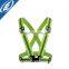 Custom logo High visibility Reflective X type safety vest ,safety belt , safety clothing