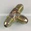 Quality most popular Brass iron Flare Male threaded Tee