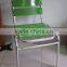 Restaurant outdoor dining fast food aluminum stackable chair YC004