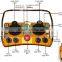 330mhz wireless joystick remote control for electric crane truck f24-60