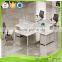 Modern Design Cubicle Cheap Office Desk Modular Workstation Foe 4 Clerk