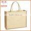New Design 100% Natural Eco Jute Promos Gifts Tote Bag With Rope Handles