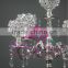 Wedding K9 crystal pendants candle holder