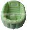 comfortable green PVC inflatable bath tub prices,inflatable kids bath pool