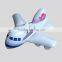 cute design decorative inflatable airplane model