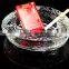 HYAS-06 large engraved Crystal ashtray for wholesale
