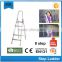 aluminum step ladder chair 2-step stool pass CE by aluminum