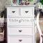 wooden drawers storage cabinets/solid wood furniture/wood 5-drawers storage cabinet