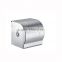 Made in China new design pattern bathroom roller blue sainless steel wall mounted tissue box holder