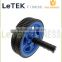 Abdominal Exercise Roller With Extra Thick Knee Pad Mat - Body Fitness Strength Training Machine AB Wheel Gym Tool