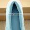 Asian new flats sole light blue female ballet shoe