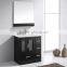 Luxurious Waterproof Floor Standing Wooden Bathroom Cabinet