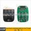 Low cost and good quality custom made silicon rubber button and LED pcb board assembly membrane keypads