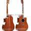 L-825B 41' sapele body high-gloss rosewood fingerboard with inlay bamboo acoustic guitar