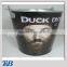 Zinc ice bucket 6- pack