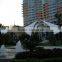 PVC tension fabric membrane and textile architecture heat insulation for canopy of sun shade