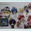 Acrylic picture keyring clear plastic key chain