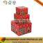 Paper Gift Box Cardboard Storage Box Square Packaging Box for Christmas