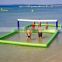 Inflatable games inflatable water volleyball court