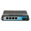 25km long distance 4+1 fiber port full Gigabit Network POE Switch