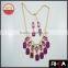 2015 Wholesale Fashion New Trend Necklace And Earring Jewelry Set