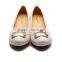 white woman cow leather dress shoes
